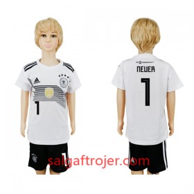 Tyskland Fodboldtrøjer Neuer 1 Børn Hjemmebanesæt VM 2018